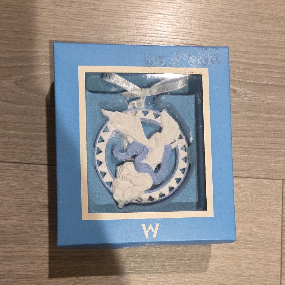 Wedgwood Flying Angel Ornament